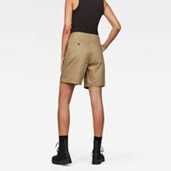 Снимка на G-Star RAW WOMEN'S Bronson High Waist waist Loose Pleated Bermuda Shorts