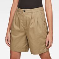 Снимка на G-Star RAW WOMEN'S Bronson High Waist waist Loose Pleated Bermuda Shorts