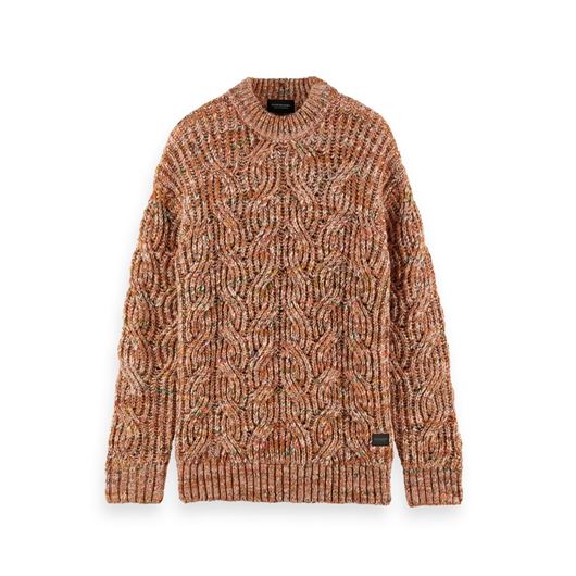 Снимка на SCOTCH&SODA MEN'S CHUNKY CABLE-KNIT PULLOVER CONTAINS WOOL