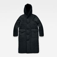 Снимка на G-STAR RAW WOMEN'S LONG PUFFER VERTICAL QUILTED JACKET 