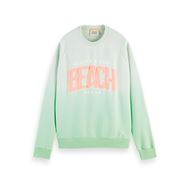 Снимка на SCOTCH&SODA MEN'S RELAXED GRAPHIC WASHED CREWNECK FELPA SWEATSHIRT