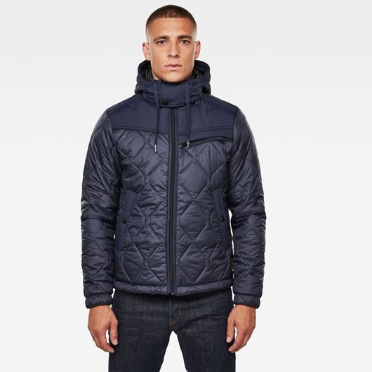 Снимка на G-STAR RAW MEN'S ATTACC HEATSEAL QUILTED HOODED JACKET
