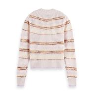 Снимка на SCOTCH&SODA WOMEN'S FUZZY KNITTED SWEATER WITH PUFFY SLEEVES