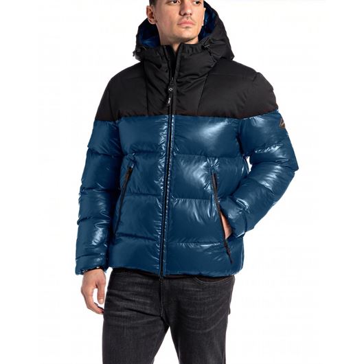 Снимка на REPLAY MEN'S COMFORT FIT QUILTED JACKET WITH HOOD