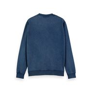 Снимка на SCOTCH&SODA MEN'S GARMENT-DYED LOGO CREW SWEATSHIRT