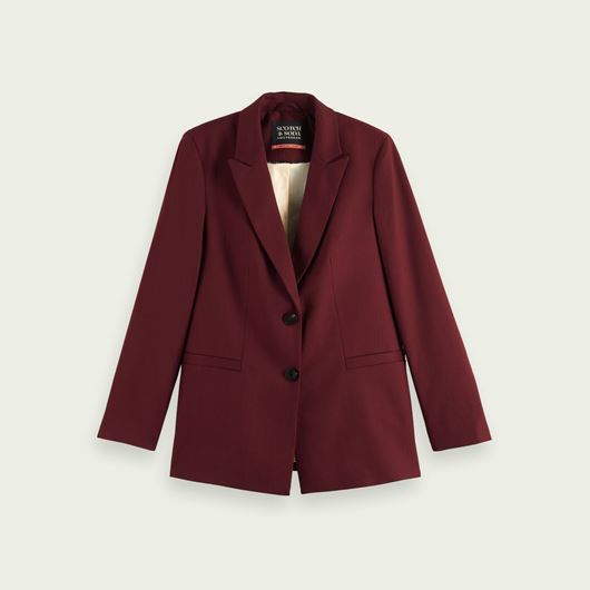 Снимка на SCOTCH&SODA WOMEN'S RELAXED FIT SINGLE BREASTED TAILORED BLAZER