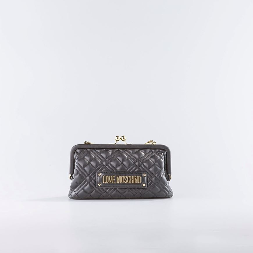 Снимка на LOVE MOSCHINO WOMEN'S QUILTED CLUTCH