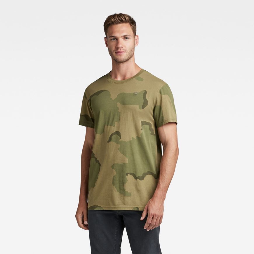 Снимка на G-STAR RAW MEN'S DESERT CAMO T-SHIRT