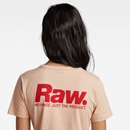 Снимка на G-STAR RAW WOMEN'S NYSID RAW. SLIM T-SHIRT