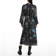 Снимка на REPLAY WOMEN'S LONG VISCOSE DRESS WITH ALL-OVER FLORAL PRINT