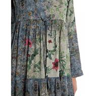 Снимка на REPLAY WOMEN'S KNEE LENGTH DRESS WITH ALL-OVER MAROCAINE PRINT