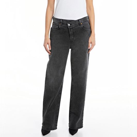 Снимка на REPLAY WOMEN'S RELAXED TAPERED ZELMAA ROSE LABEL JEANS