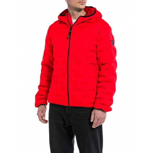 Снимка на REPLAY MEN'S RECYCLED SHORT JACKET WITH HOOD
