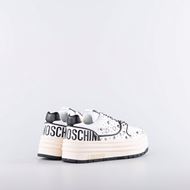 Снимка на LOVE MOSCHINO WOMEN'S CALFSKIN MULTILAYER SNEAKERS WITH STUDS