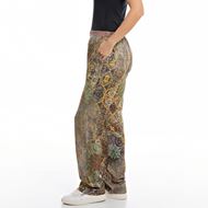 Снимка на REPLAY WOMEN'S VISCOSE TROUSERS IN ALL-OVER PRINT