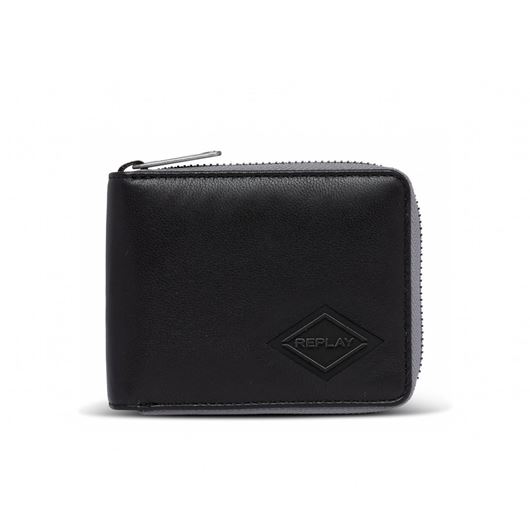 Снимка на REPLAY MEN'S WALLET IN PLAIN LEATHER WITH ZIPPER