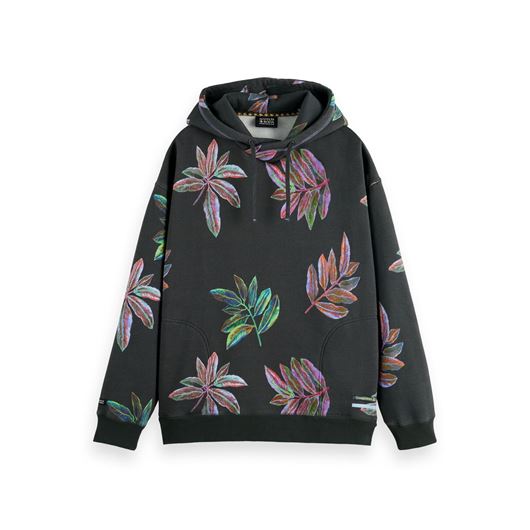 Снимка на SCOTCH&SODA MEN'S FLORAL AOP TWISTED HOODIE