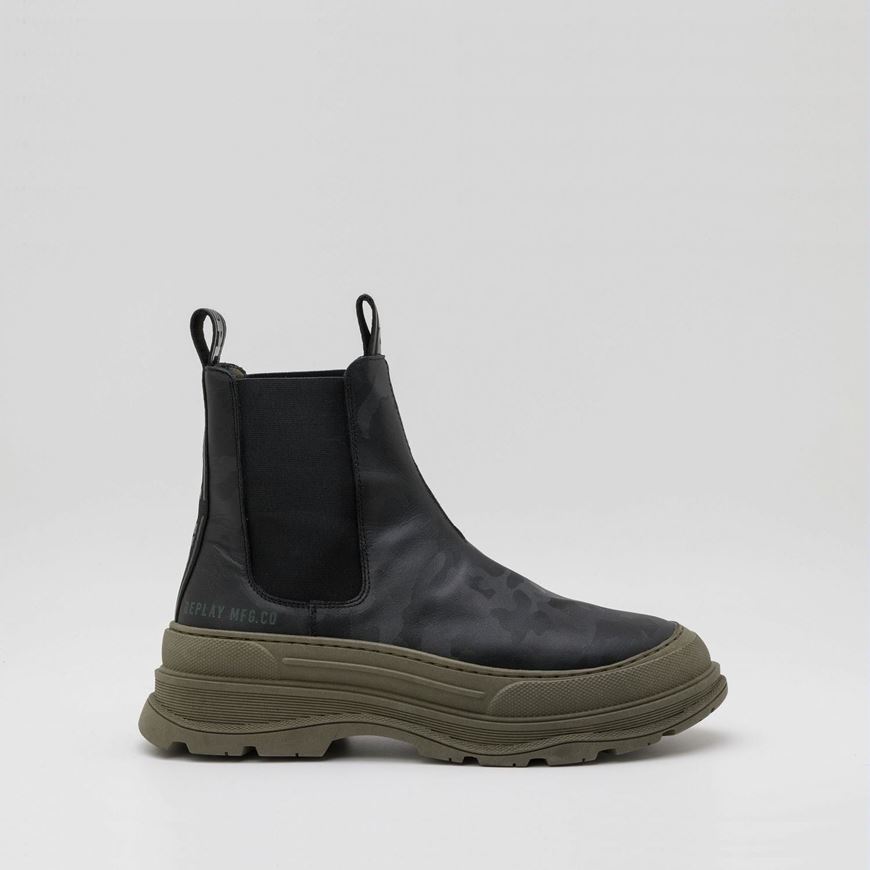 Снимка на REPLAY MEN'S EVOLUTION CAMO CHELSEA BOOTS