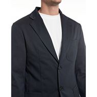 Снимка на REPLAY MEN'S SMART BUSINESS SINGLE-BREASTED JACKET WITH HOUNDSTOOTH PATTERN