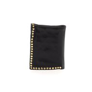 Снимка на CAMPOMAGGI WALLET IN BLACK LEATHER WITH STUDS