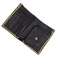 Снимка на CAMPOMAGGI WALLET IN BLACK LEATHER WITH STUDS