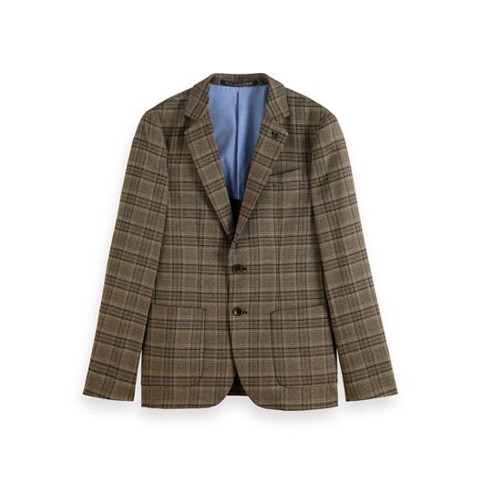 Снимка на SCOTCH&SODA MEN'S CLASSIC SINGLE-BREASTED BLAZER IN RECYCLED POLYESTER