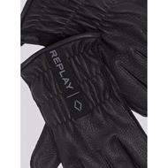Снимка на REPLAY MEN'S LEATHER GLOVES WITH GATHERING