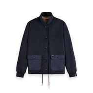 Снимка на SCOTCH&SODA MEN'S REVERSIBLE BOMBER JACKET IN MIXED QUALITIES