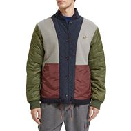 Снимка на SCOTCH&SODA MEN'S REVERSIBLE BOMBER JACKET IN MIXED QUALITIES