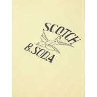 Снимка на SCOTCH&SODA MEN'S LEFT CHEST ARTWORK T-SHIRT