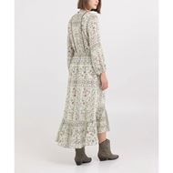 Снимка на REPLAY WOMEN'S LONG DRESS WITH FRILL IN VISCOSE SATIN