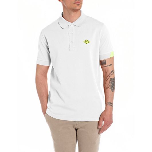 Снимка на REPLAY MEN'S POLO SHIRT WITH CONTRASTING-COLOURED DETAILS