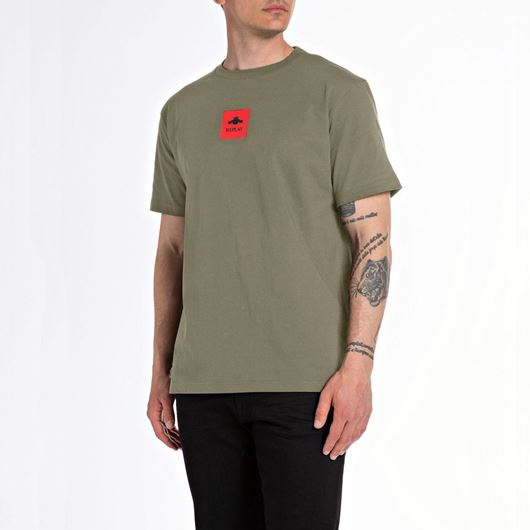 Снимка на REPLAY MEN'S JERSEY T-SHIRT WITH ARCHIVE LOGO