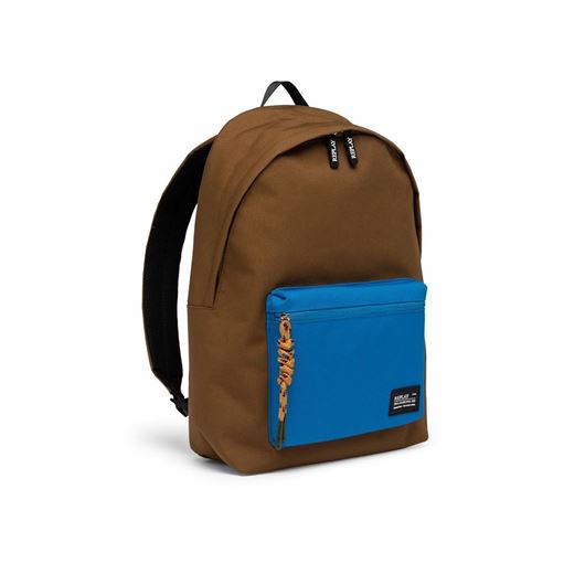 Снимка на REPLAY MEN'S BLOCK COLOR BACKPACK IN POLYESTER OXFORD FABRIC