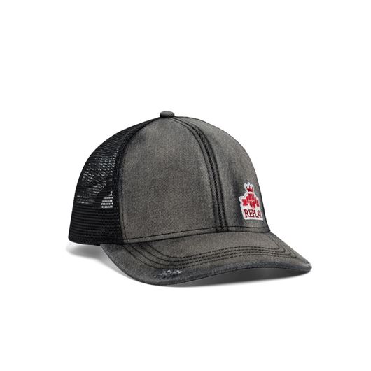 Снимка на REPLAY MEN'S CAP WITH BILL IN WASHED DENIM