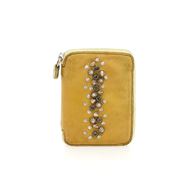 Снимка на CAMPOMAGGI WOMEN'S WALLET BELLA DI NOTTE IN CITRON LEATHER WITH STUDS
