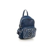Снимка на CAMPOMAGGI WOMEN'S BACKPACK BELLA DI NOTTE IN BLUE SAPPHIRE LEATHER WITH STUDS