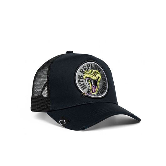 Снимка на REPLAY MEN'S CAP WITH BILL IN TWILL WITH SNAKE PATCH