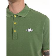 Снимка на REPLAY MEN'S POLO SHIRT WITH PRINT AND CONTRASTING-COLOURED BUTTONS