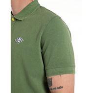 Снимка на REPLAY MEN'S POLO SHIRT WITH PRINT AND CONTRASTING-COLOURED BUTTONS