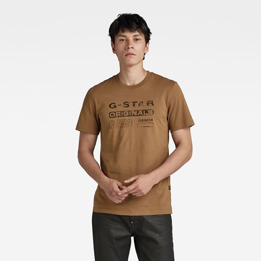 Снимка на G-STAR RAW MEN'S DISTRESSED ORIGINALS SLIM T-SHIRT