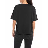 Снимка на REPLAY WOMEN'S BOXY FIT T-SHIRT IN JERSEY WITH PRINT