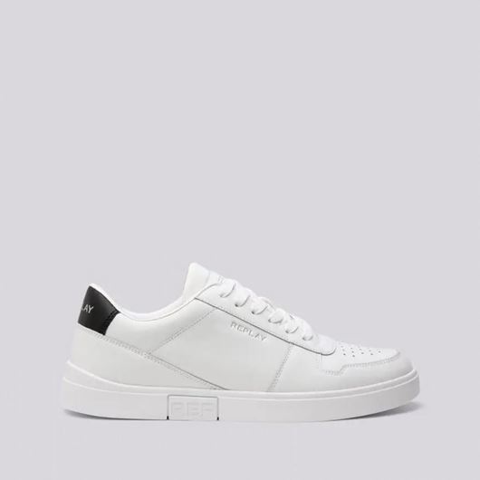 Снимка на REPLAY MEN'S POLYS COURT 3 LACE UP LEATHER SNEAKERS