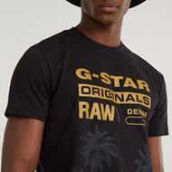 Снимка на G-STAR RAW MEN'S PALM ORIGINALS T-SHIRT