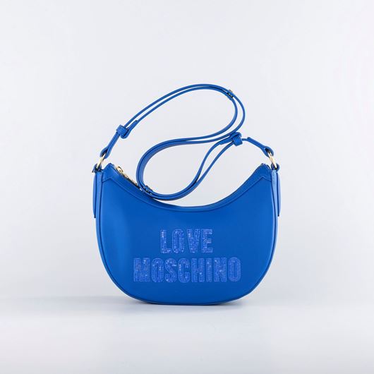 Снимка на LOVE MOSCHINO WOMEN'S SPARKLING LOGO HOBO BAG
