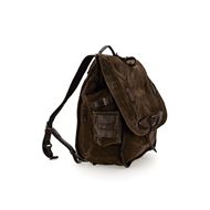 Снимка на CAMPOMAGGI BACKPACK TOBIA IN CANVAS AND BROWN LEATHER