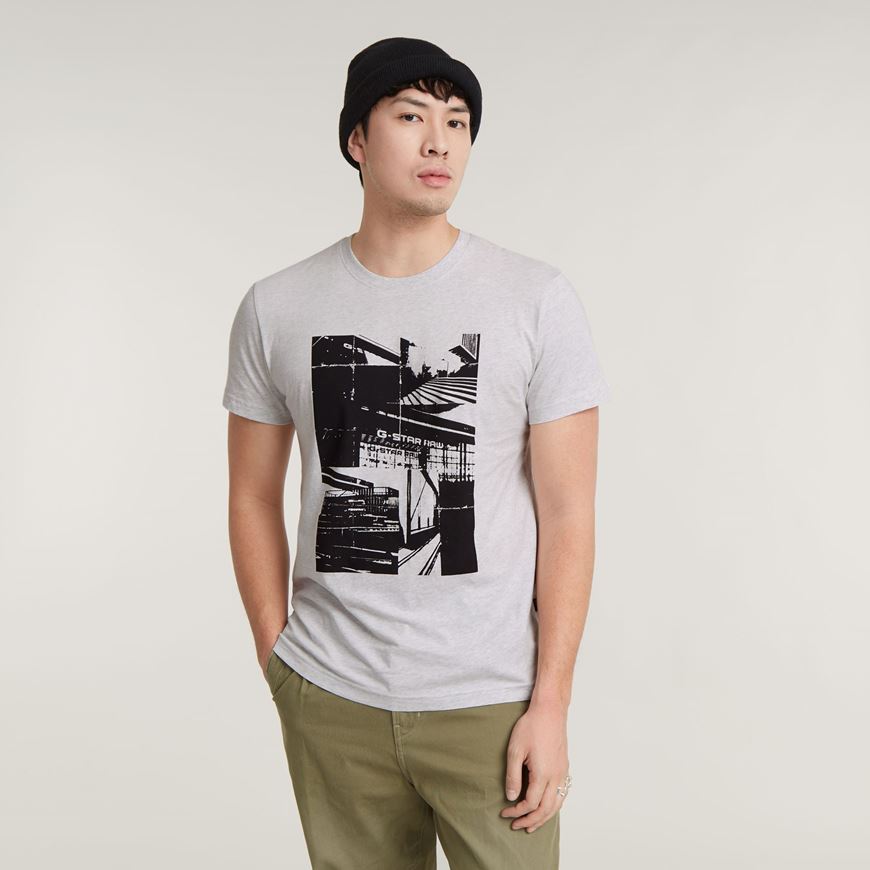 Снимка на G-STAR RAW MEN'S JMW BUILDING T-SHIRT