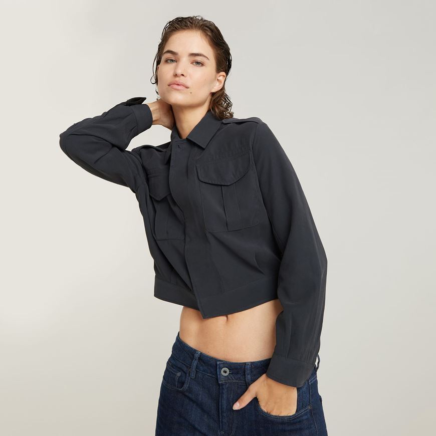 Снимка на G-STAR RAW WOMEN'S OFFICER SHORT JACKET 