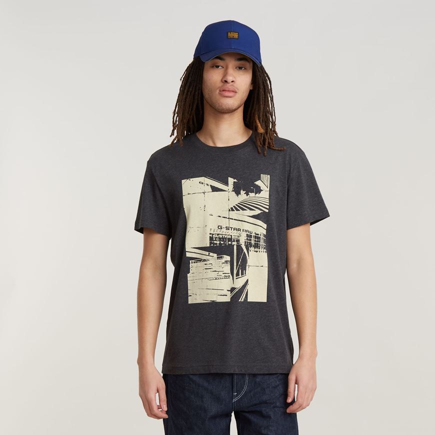 Снимка на G-STAR RAW MEN'S JMW BUILDING T-SHIRT