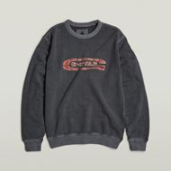 Снимка на G-STAR RAW MEN'S DESTROYED G LOGO WASHED SWEATER